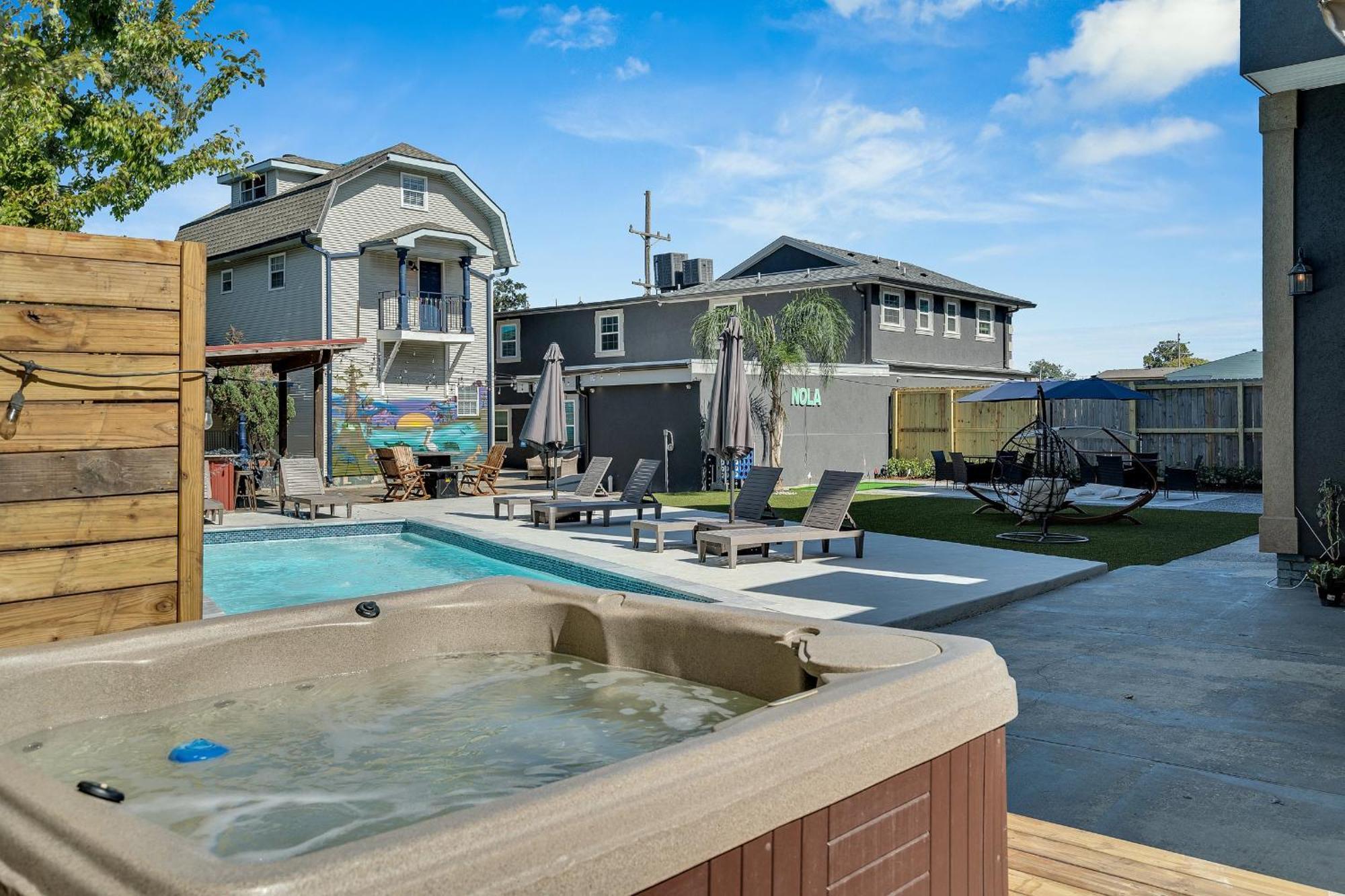 Sleeps 24-Spacious Suites Near Fq W Pool New Orleans Ngoại thất bức ảnh
